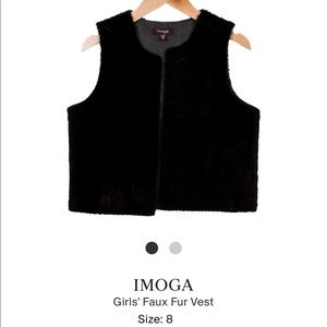 Imoga faux fur vest